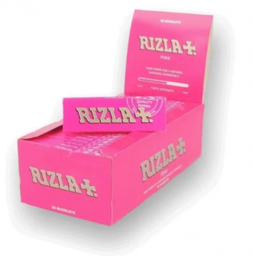 EUROPE RIZLA CARTINA DOPPIA PINK 25PZ