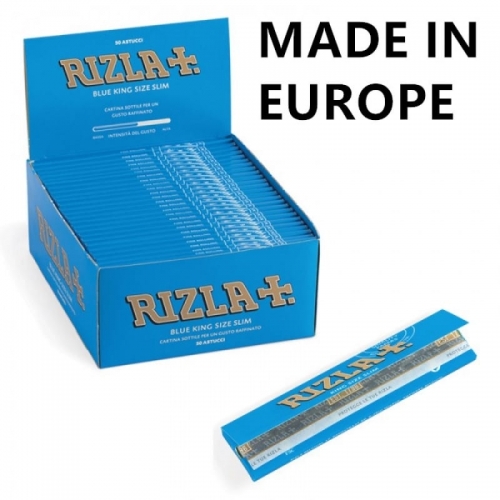 RIZLA CARTINA BLUE LUNGA KSS 50PZ