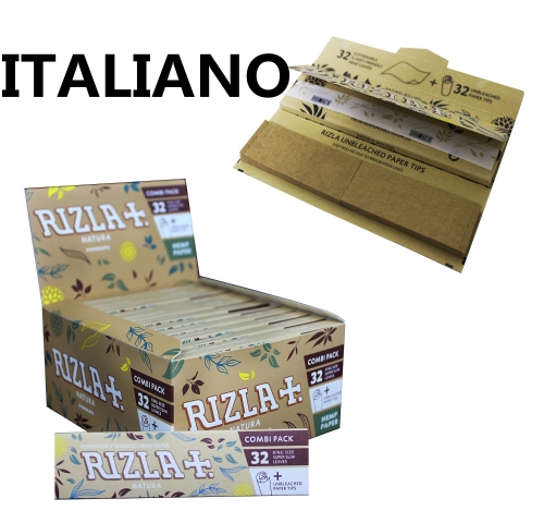 RIZLA NATURA SLIM+TIPS COMBIPACK CONF.24PZ