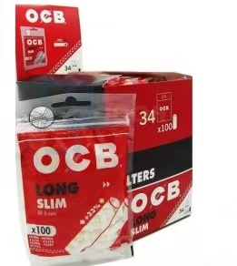 OCB FILTRO LONG SLIM IN BUSTA CONF 30BUSTA 34x100