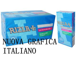 RIZLA FILTRO ULTRA SLIM IN ASTUCCIO BLU CONF.20PZ