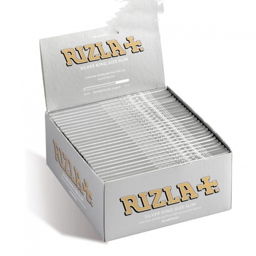 RIZLA CARTINA SILVER LUNGA KSS 50PZ