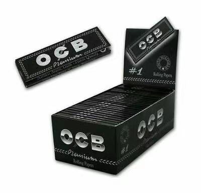 OCB CARTINA NERA CORTA 50PZ