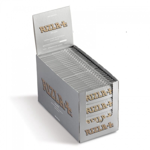 RIZLA CARTINE SILVER CORTA 100pz