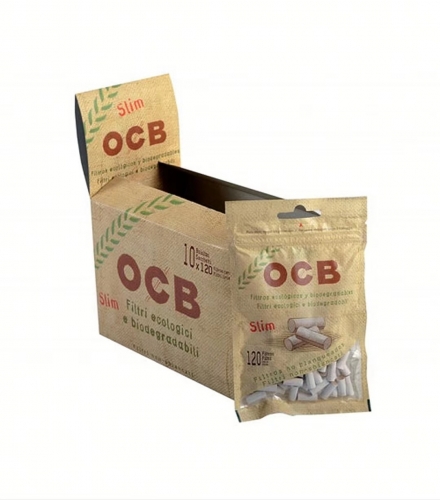 OCB FILTRO SLIM 6MM BIO 10 BUSTE